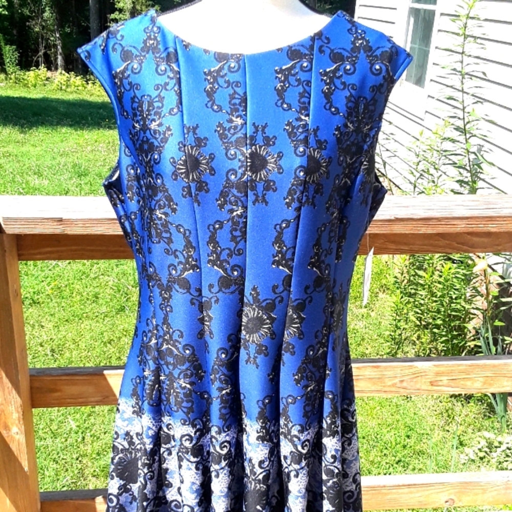 Danny & Nicole Fit and Flare Dress